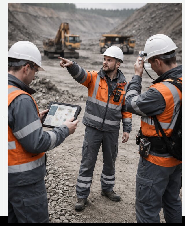 Система контроля персонала для горнодобывающей отрасли в Великом Устюге