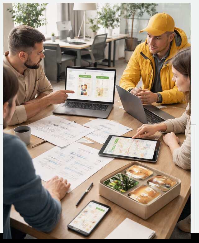 Разработка агрегатора доставки еды в Великом Устюге от 15269 р., АвикейВлс